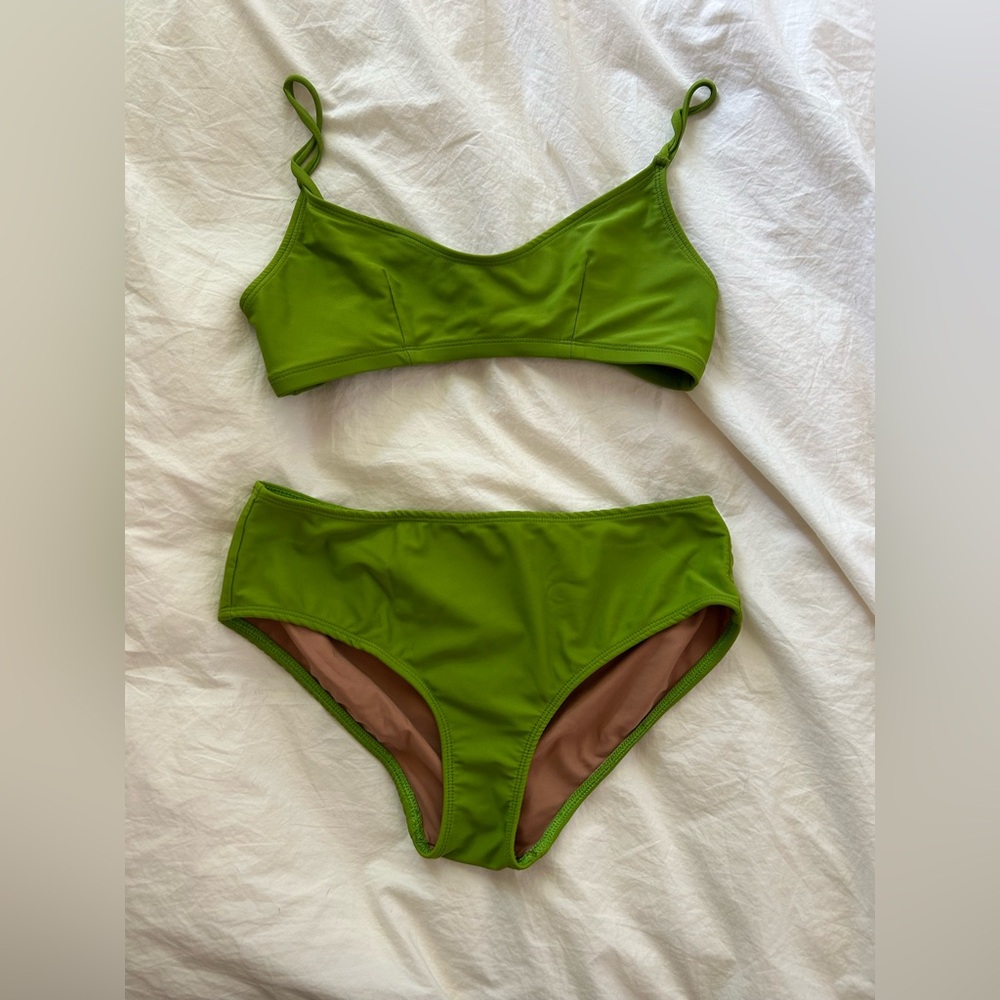 NU SWIM Green Bikini Set